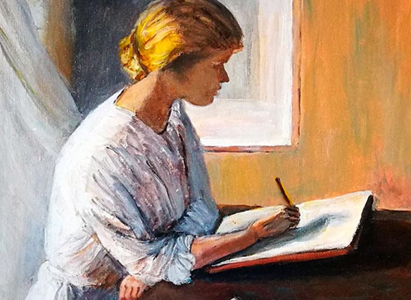 Beatriz Luna - Belleza - Acrílico s/ tela. 50 x 60 cm. 2023.