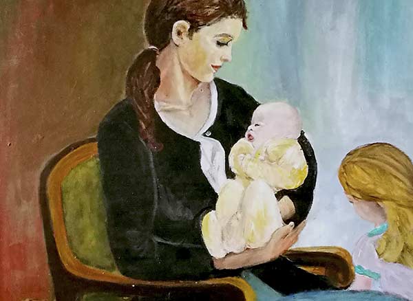 Beatriz Luna - Selvita. Acrílico s/tela. 70 x 50 cm. 2018
