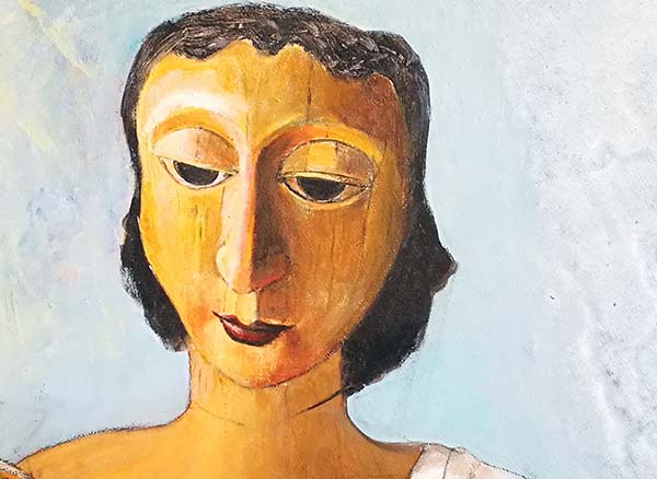 Beatriz Luna - Sin Título. Acrílico s/tela. 62 x 54 cm. 2019